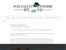 Tablet Screenshot of foxvalleyfoodie.com